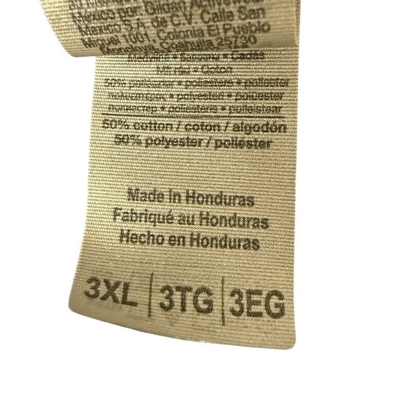 Gildan Sweatshirt Rainbow 3XL Even Darkest Nights Will End Sun Rise Heavy READ - Picture 3 of 9